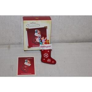 Hallmark Granddaughter Stocking Ornament 2005